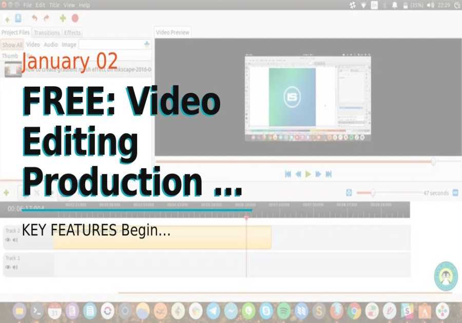 FREE: Video Editing And Enhancing Production 4-Week Course for $0.