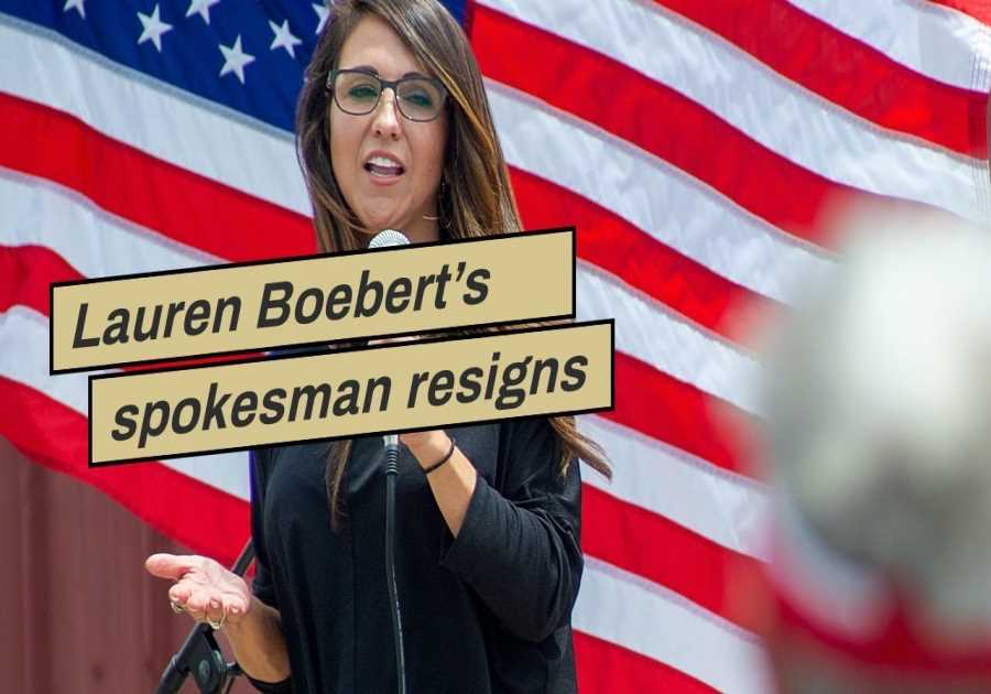 Lauren Boebert's spokesperson resigns after much less than a month, citing U.S. Capitol trouble 